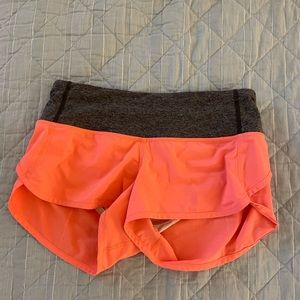 lululemon speed up shorts!